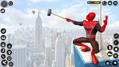 Spider Rope Hero - Crime Game скриншот 1