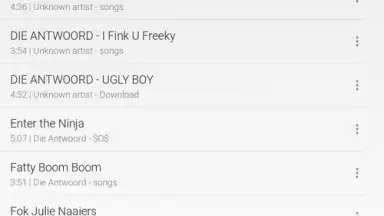 Shuttle Music Player скриншот 2