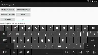 Hacker's Keyboard скриншот 4