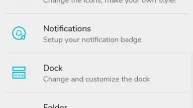 Flick Launcher скриншот 3