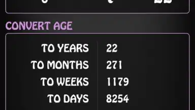 Age Calculator offline pro скриншот 4