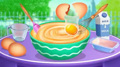 Ice Cream Shop Cone Maker Game скриншот 5