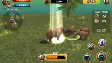 Wild Bear Simulator 3D скриншот 1