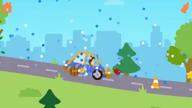 Car game for kids and toddler скриншот 4