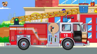 My Town : Firestation Free скриншот 4