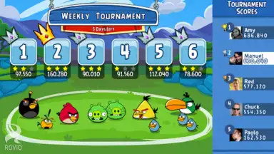 Angry Birds Friends скриншот 6