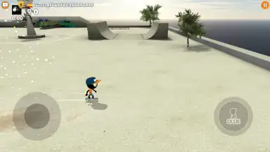 Stickman Skate Battle скриншот 5