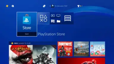 PS4 Simulator скриншот 1