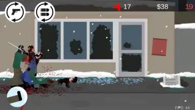 Flat Zombies: Cleanup and Defense скриншот 13