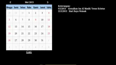 Kalender Nasional скриншот 3
