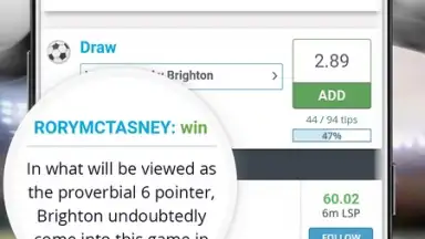 OLBG Sports Betting Tips – Football & Horse Racing скриншот 4