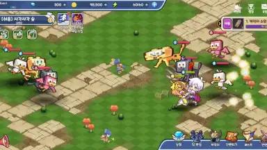 Fantasy Sisters: Collectible Idle RPG скриншот 1