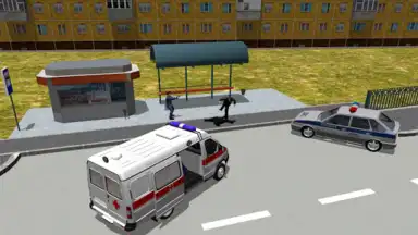 Ambulance Simulator 3D скриншот 4