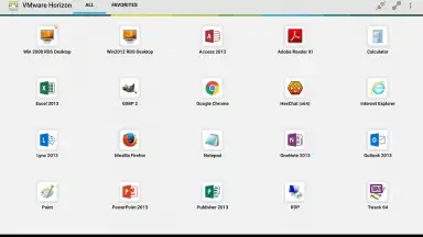 VMware Horizon Client скриншот 2