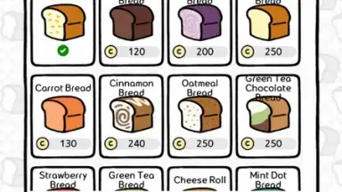 Cat and Bread скриншот 1