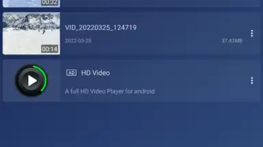 Video Player скриншот 2