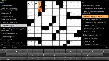 Crossword Puzzle скриншот 4