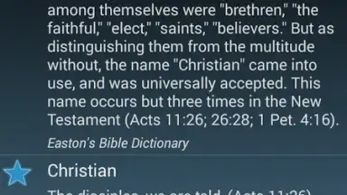 The Bible Dictionary скриншот 4