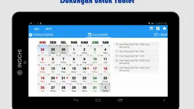 Indonesia Calendar скриншот 4