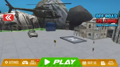 Drive Army Offroad Mountain Truck скриншот 8
