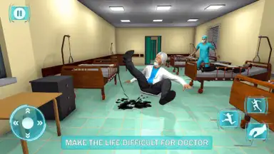 Scary Doctor 3D Pranks Fun скриншот 4