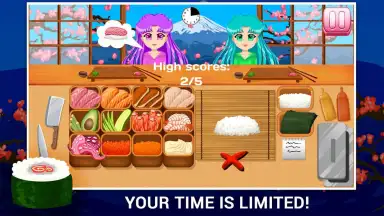 Sushi Making Game скриншот 4
