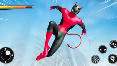 Spider Rope Hero - Flying Hero скриншот 3