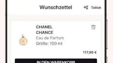 flaconi скриншот 3