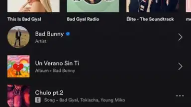 Spotify скриншот 6