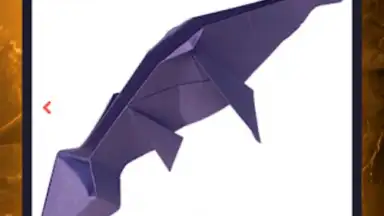 Origami dinosaurs paper shapes скриншот 16