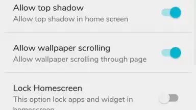 Flick Launcher скриншот 1