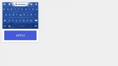 Real Madrid Kika Keyboard скриншот 1
