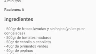 Mix Recetas скриншот 1