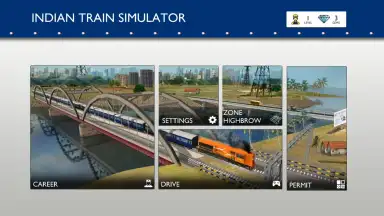 Indian Train Simulator скриншот 1