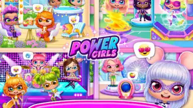 Power Girls - Fantastic Heroes скриншот 11