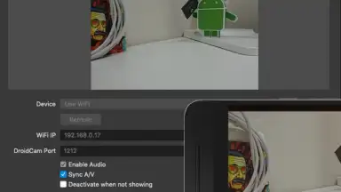 DroidCam OBS скриншот 3