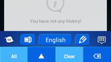 Blue Keyboard скриншот 3