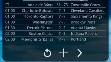 Basketball Livescore Widget скриншот 14