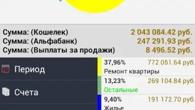 Family budget скриншот 2