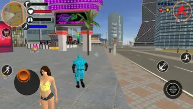 Miami Rope Hero скриншот 1