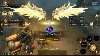 Brave Blades: 3D Action MMORPG скриншот 5