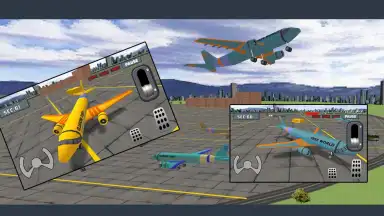 Flight Simulator Plane 3D скриншот 1