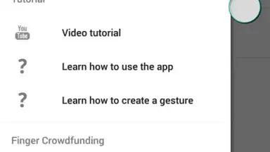 Finger Gesture Launcher скриншот 3