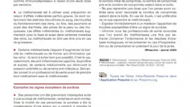 Application Prescrire скриншот 4