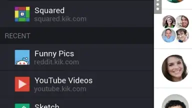 Kik Messenger скриншот 1