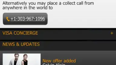 Visa. Мои привилегии скриншот 3