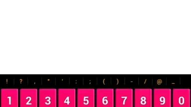Pink Keyboard скриншот 13