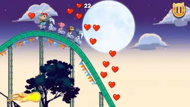 Nutty Fluffies Rollercoaster скриншот 4