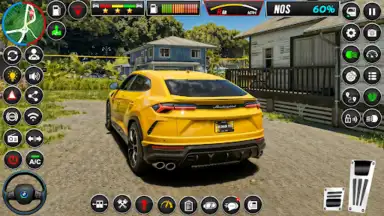 US Car Driving City Car Game скриншот 1