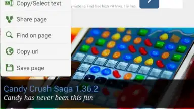 Dolphin Browser Mini скриншот 2